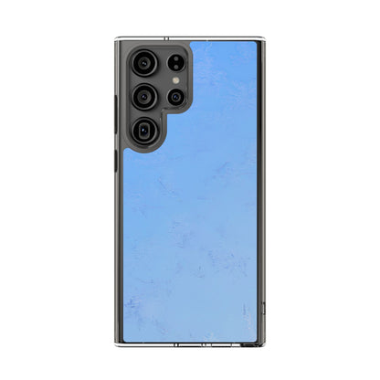 Clear Phone Case – Azure Fade