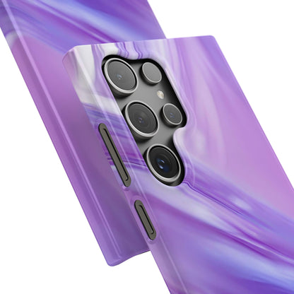 Snap Phone Case – Lavender Wave