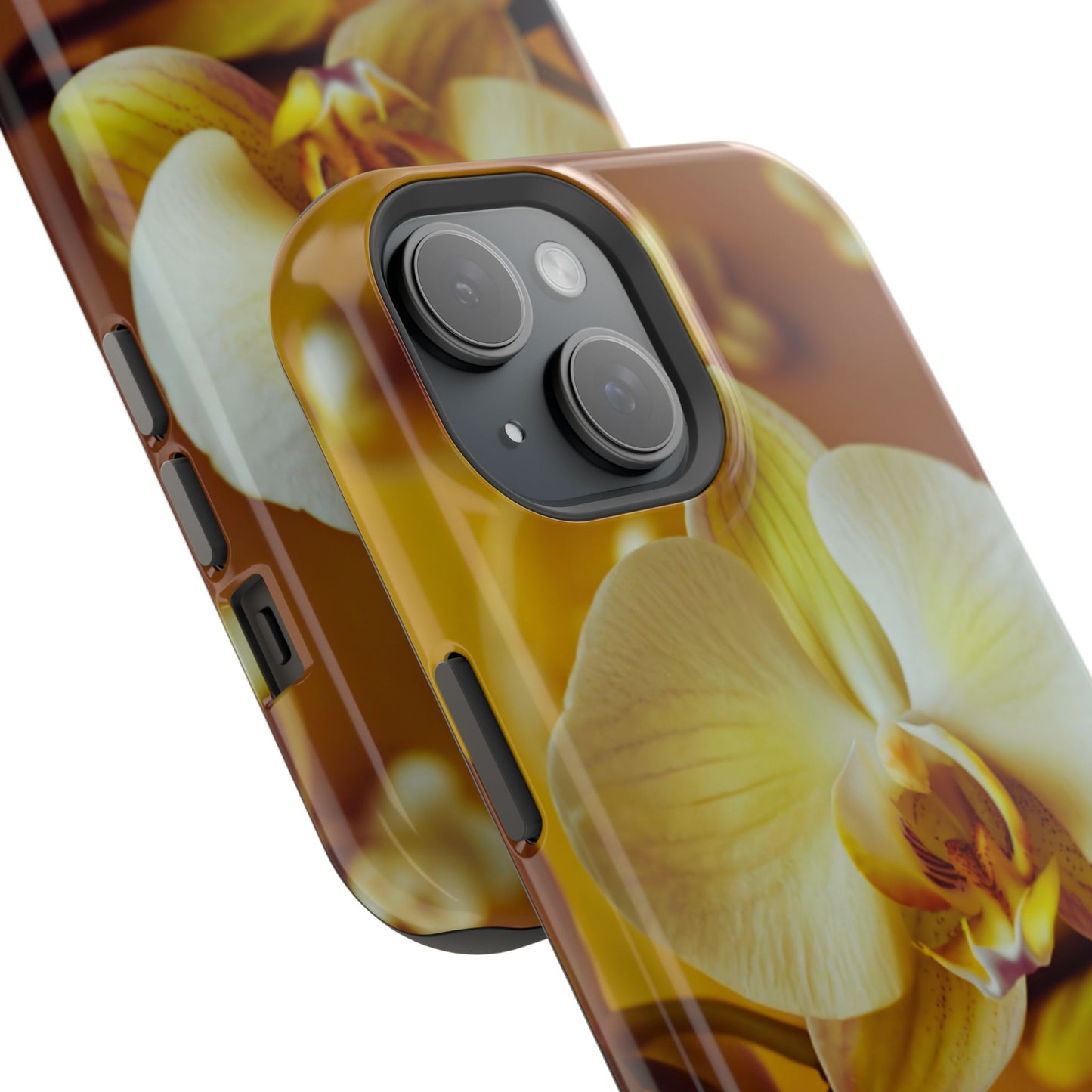 Protective Phone Case – Amber Orchid