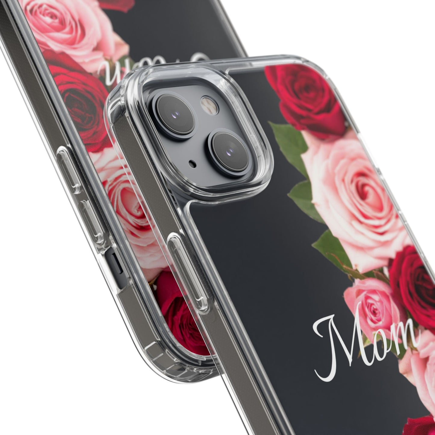 Clear Phone Case – Mom’s Rose Bouquet
