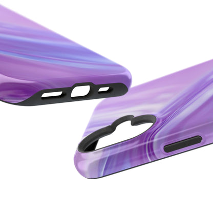 Wireless-Charging Compatible Case – Lavender Wave