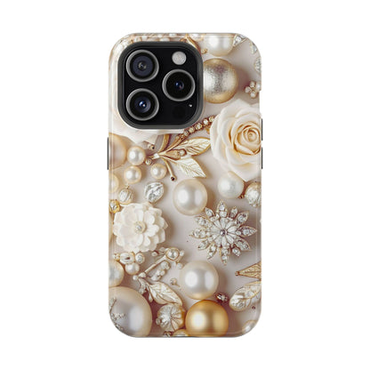 Impact-Resistant Phone Case – Ivory Opulence