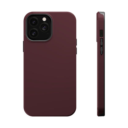 Wireless-Charging Compatible Case – Mulled Wine – Compatible with iPhone 13–17 & Samsung Galaxy S25–S26 Series