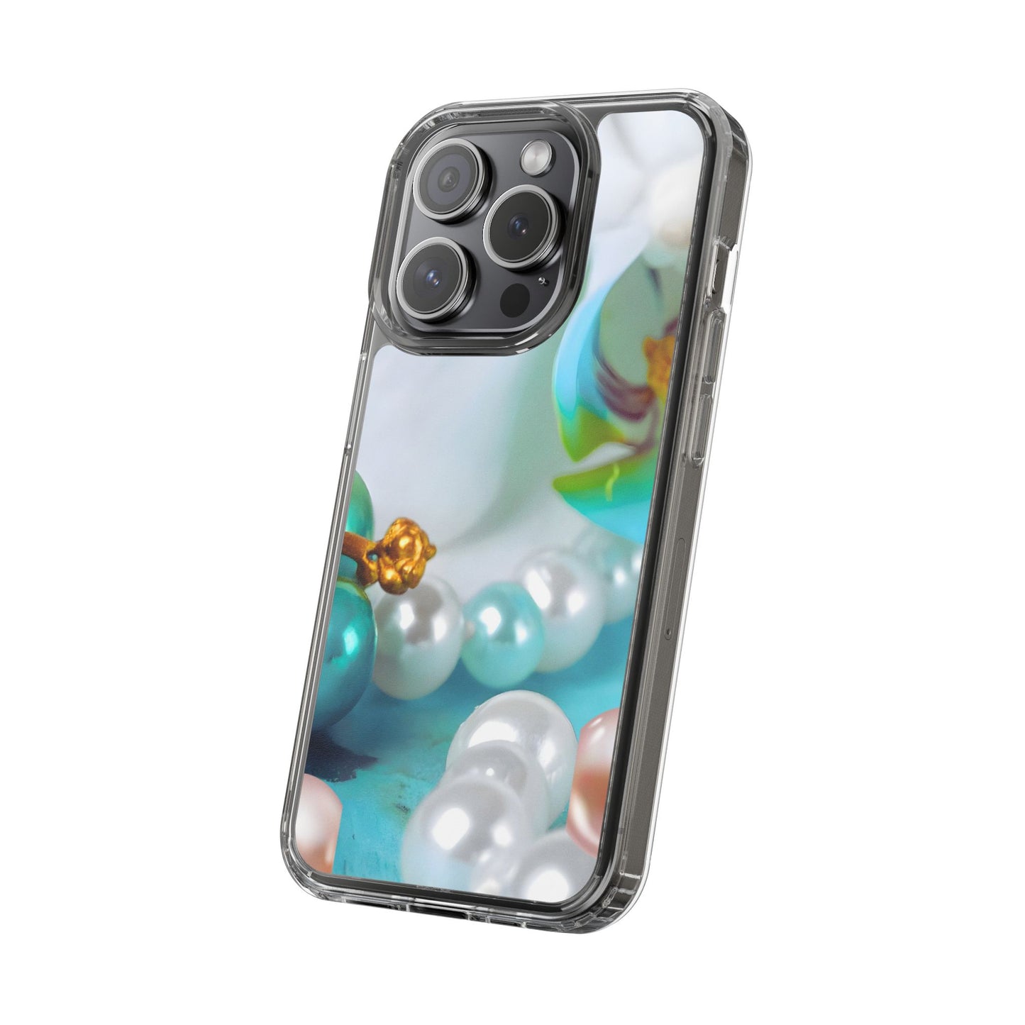 Clear Phone Case – Mermaid's Pearl