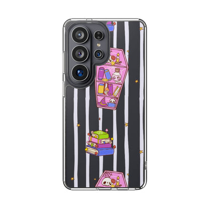 Clear Phone Case – Booked to Death