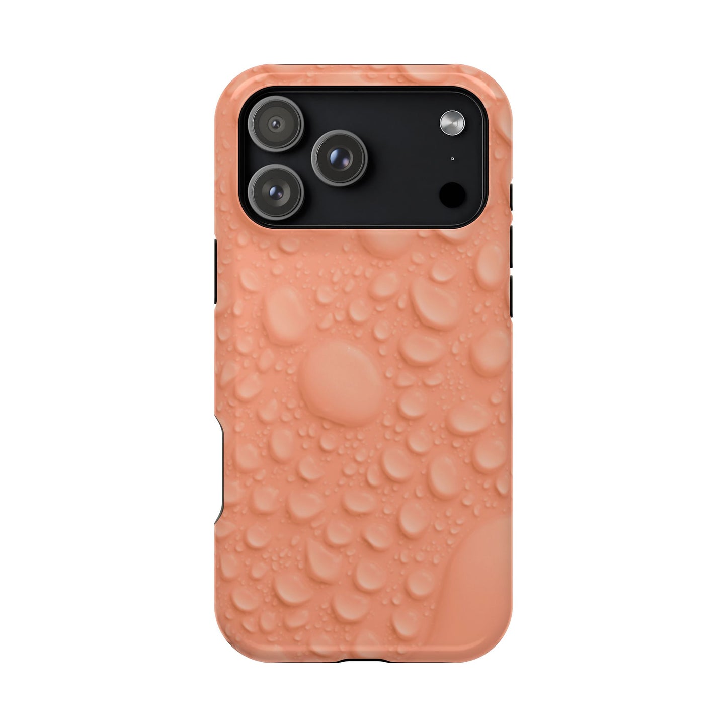 Impact-Resistant Phone Case – Apricot Rain