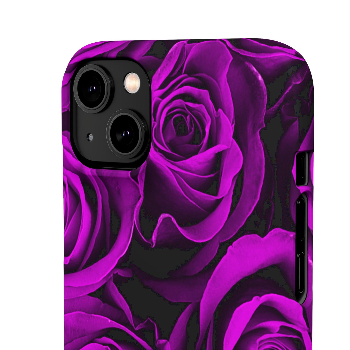 Snap Phone Case – Amethyst Roses