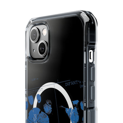 Clear Magnetic Phone Case – Mom’s Little Blue Footprints