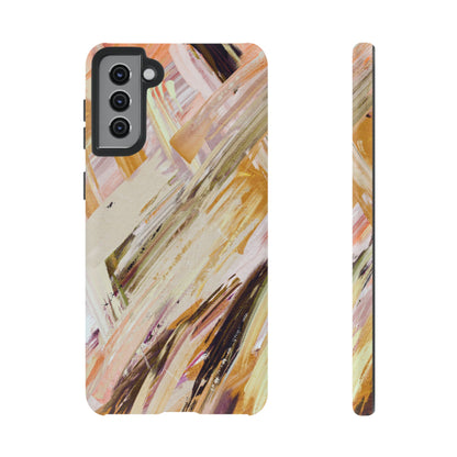 Protective Phone Case – Brush & Bronze
