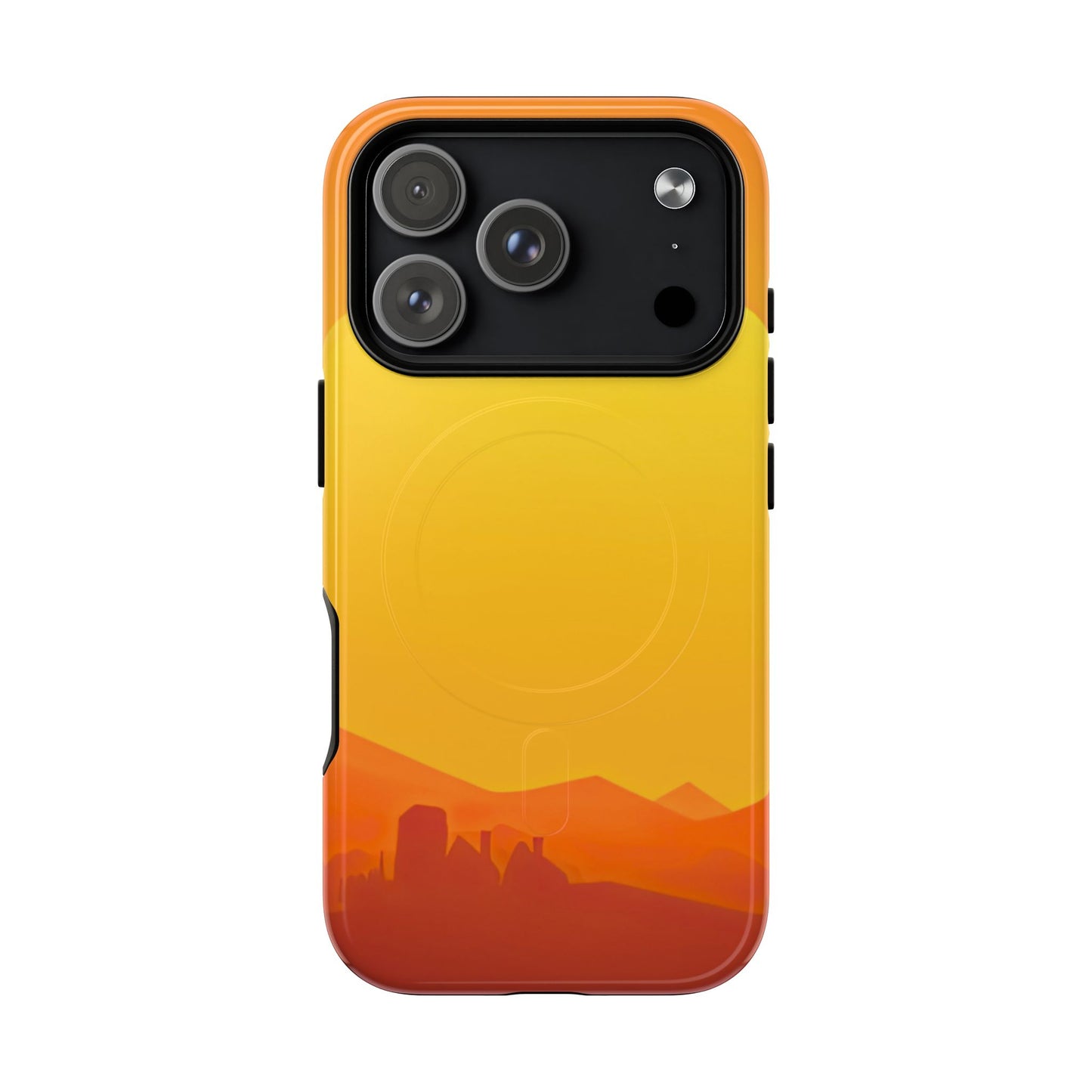 Protective Magnetic Phone Case — Desert Sunrise