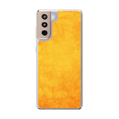 Clear Phone Case – Saffron Smoke