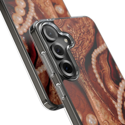 Clear Phone Case – Bronze Vanity