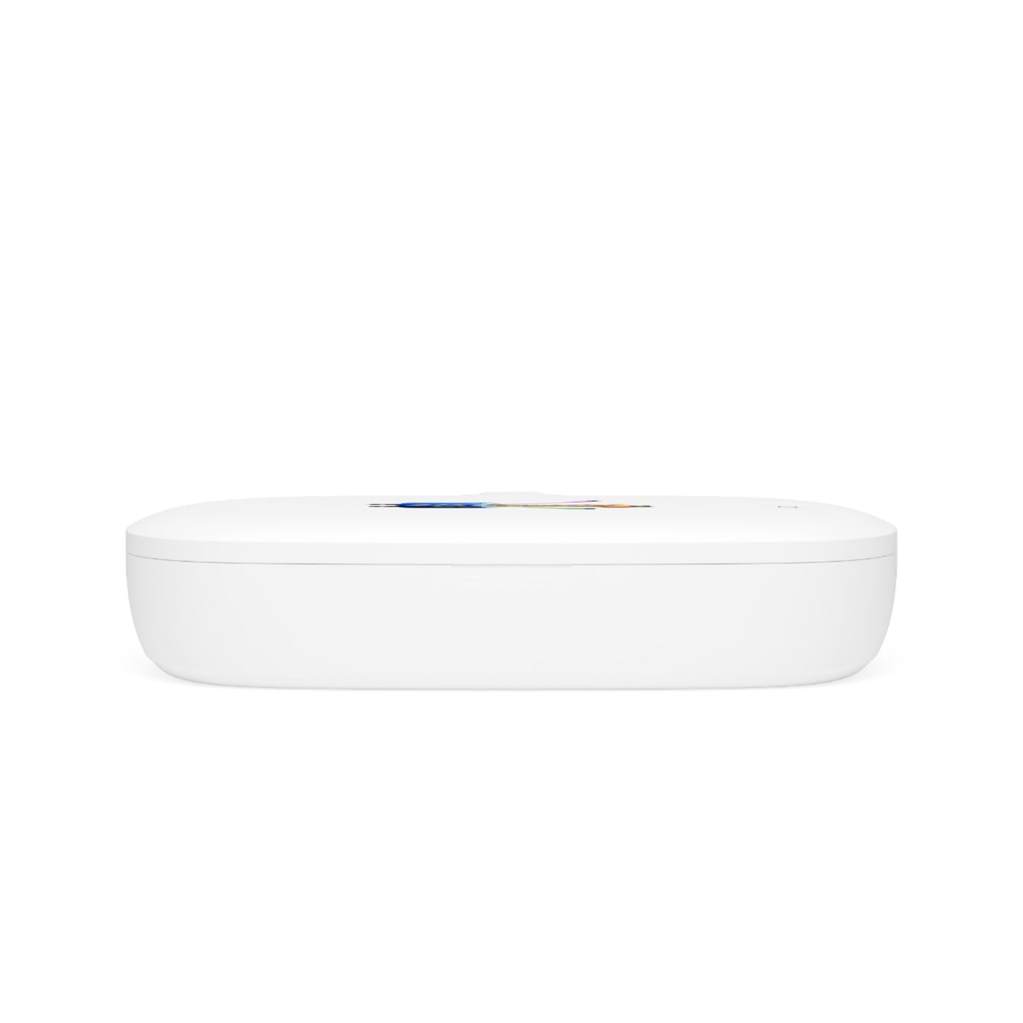 UV Phone Sanitizer + Wireless Charger – 215 Connected Logo 2‑in‑1 Pad