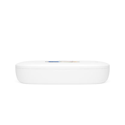 UV Phone Sanitizer + Wireless Charger – 215 Connected Logo 2‑in‑1 Pad