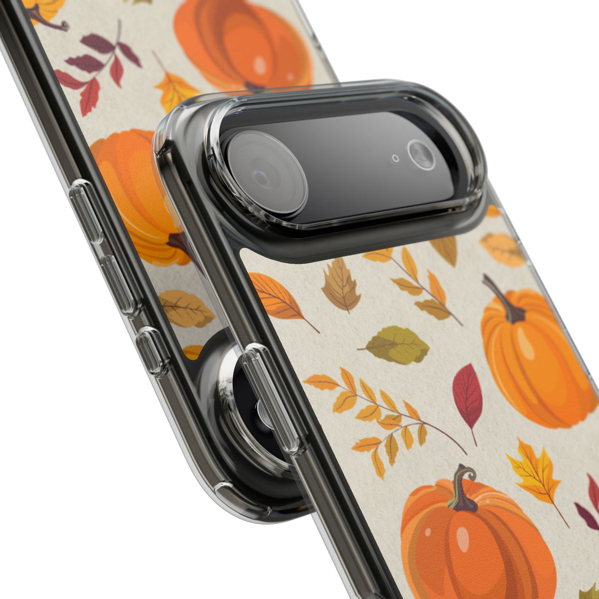Clear Phone Case – Falling for Pumpkin