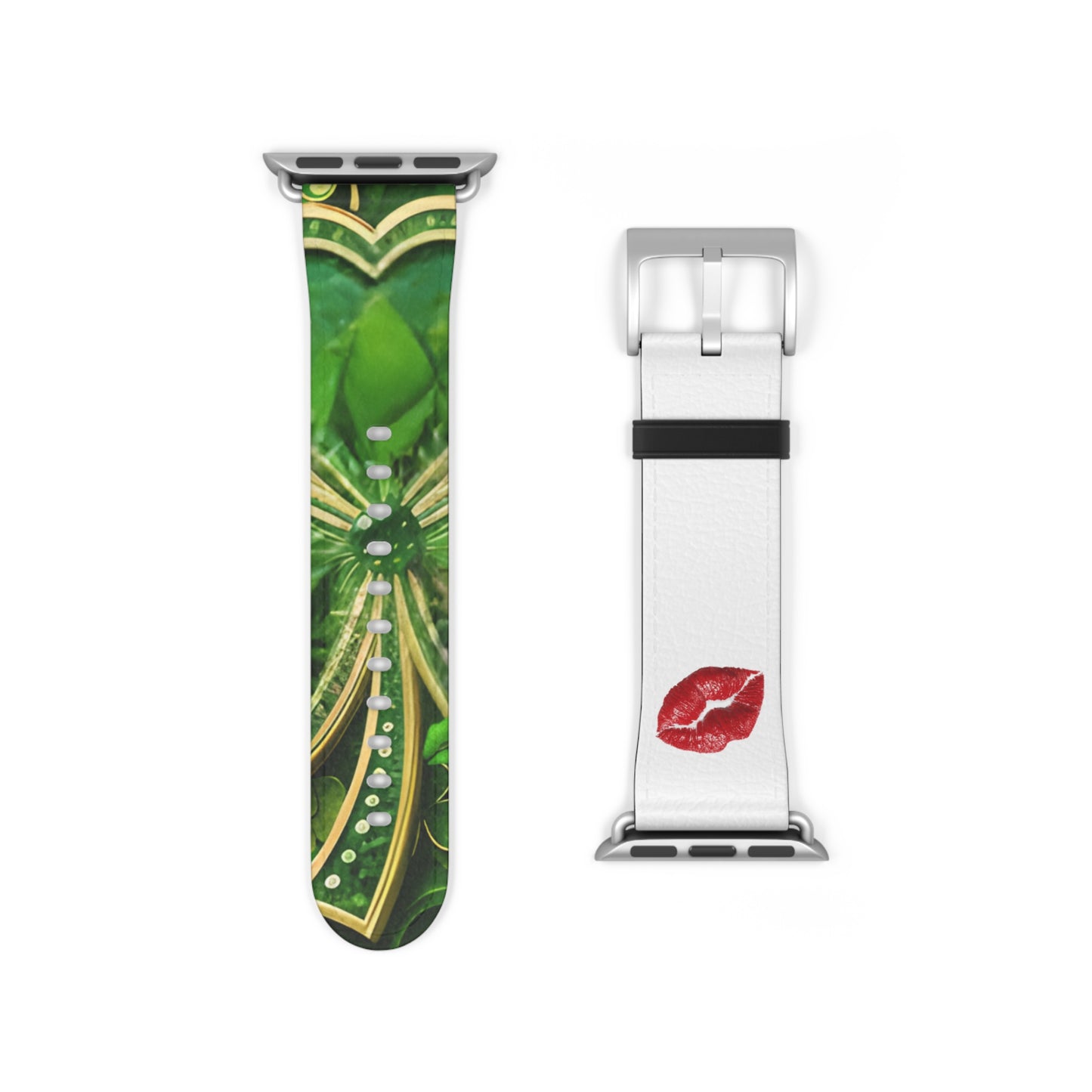 Watch Band – Lucky Clover Shamrock Kiss