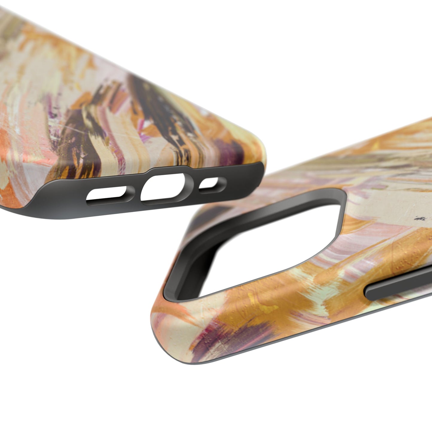 Impact-Resistant Phone Case – Brush & Bronze