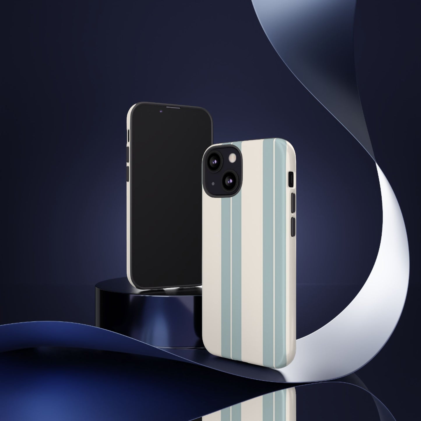 Protective Phone Case – Coastal Stripe
