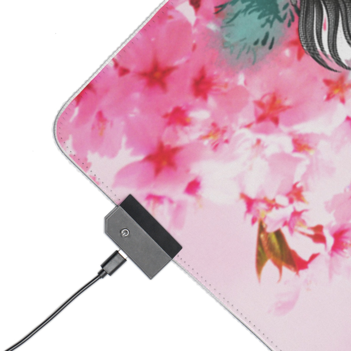 Gaming LED Desk Mat – Blossom & Thorn