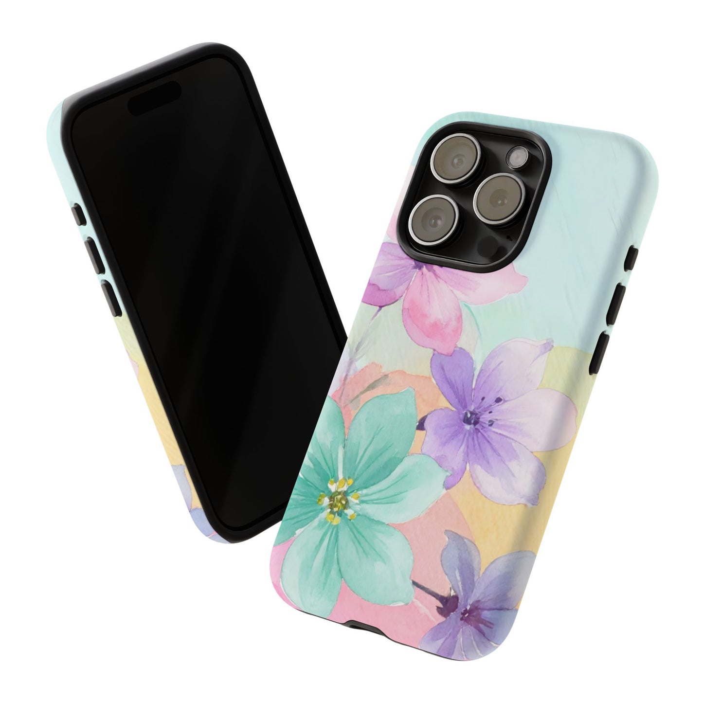 Protective Phone Case – Water Petal