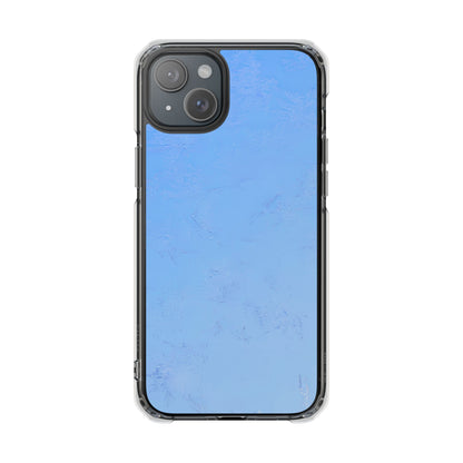 Clear Magnetic Phone Case – Azure Fade
