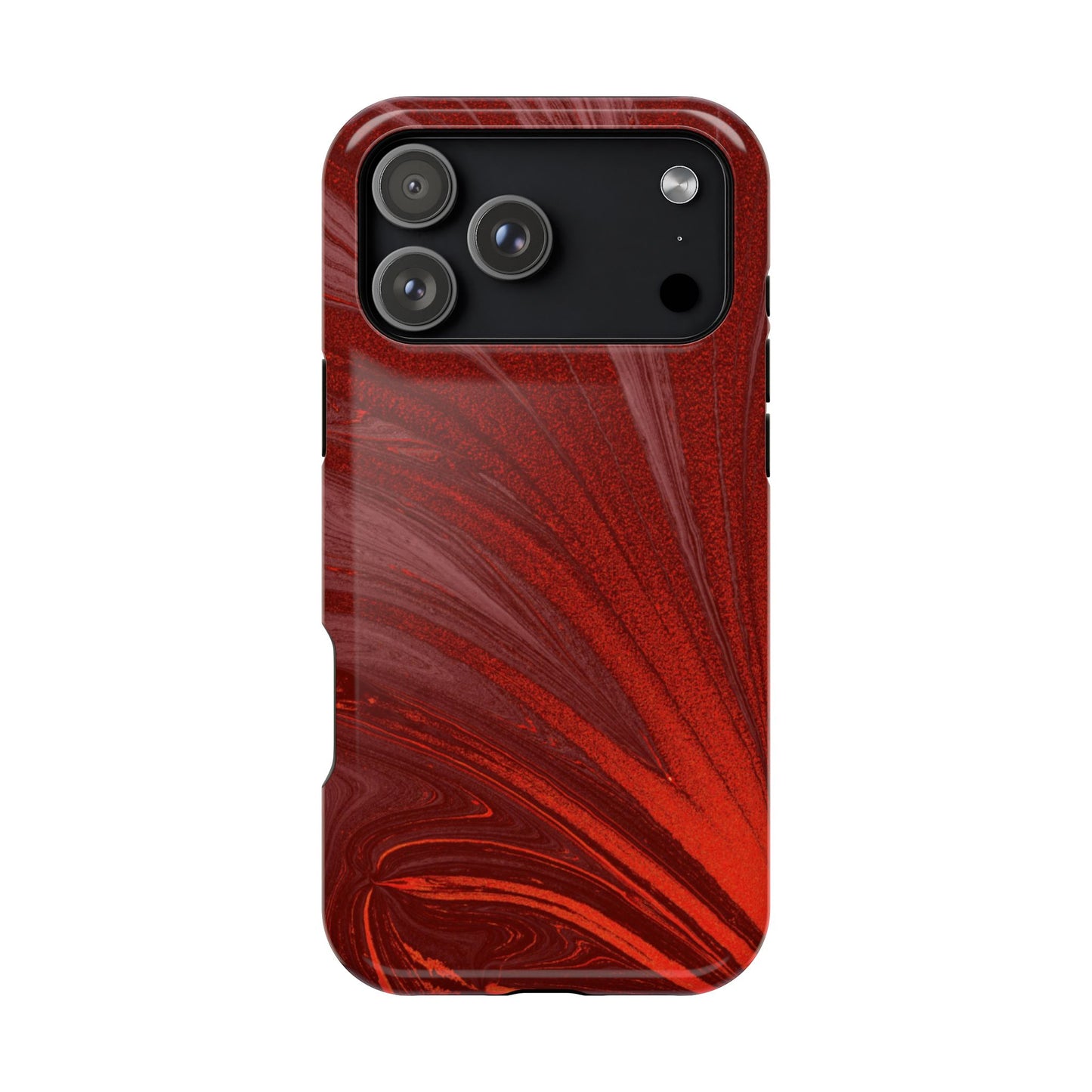 Impact-Resistant Phone Case — Crimson Current