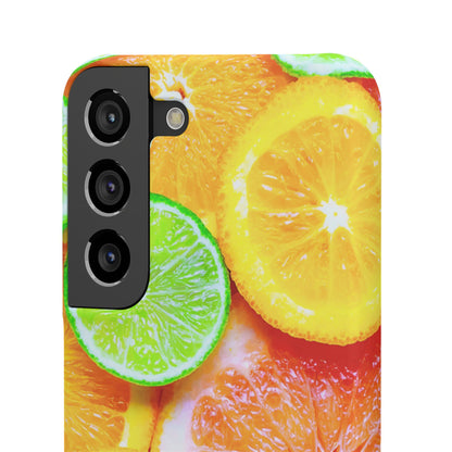 Snap Phone Case – Sunkissed Citrus