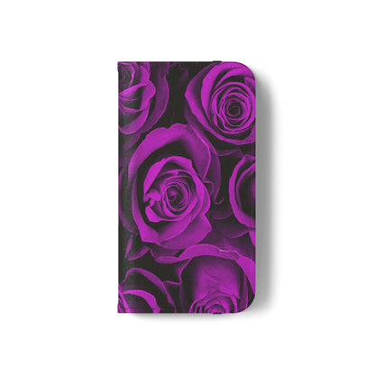Flip Case – Amethyst Roses