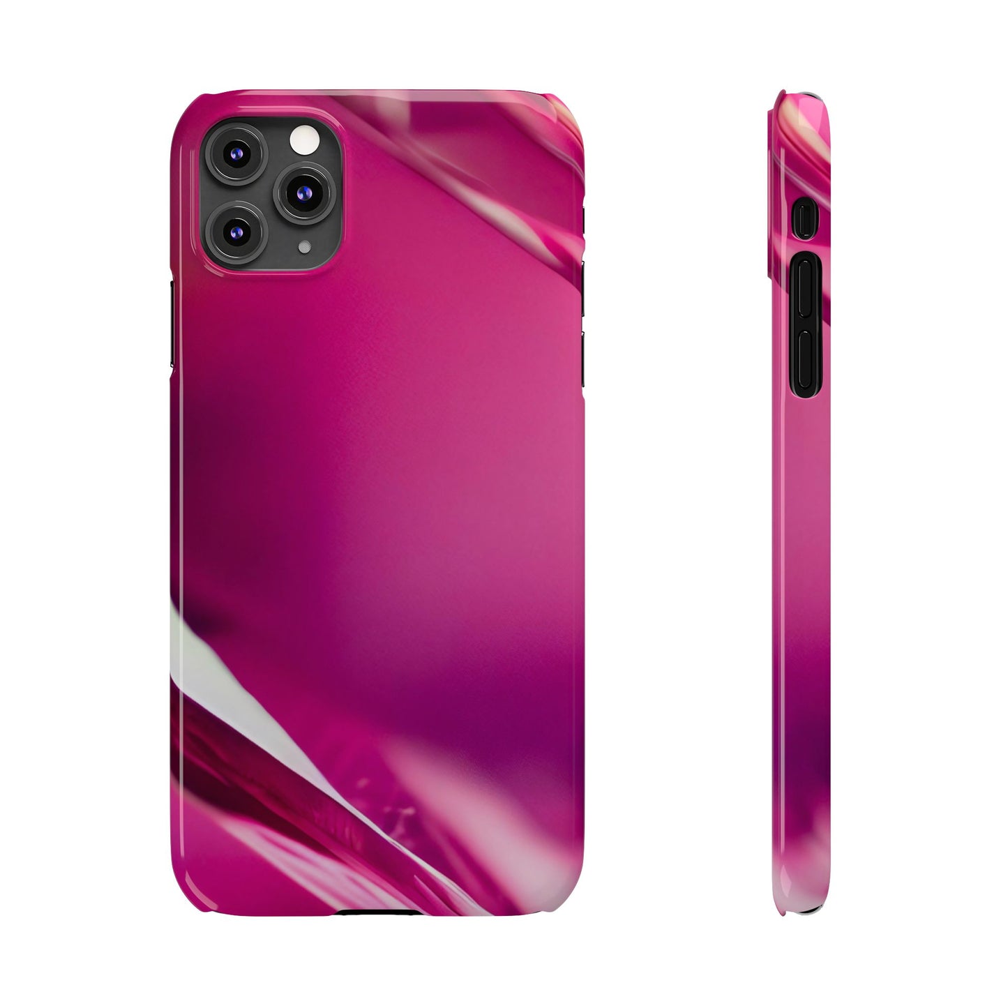 Slim Phone Case – Magenta Motion