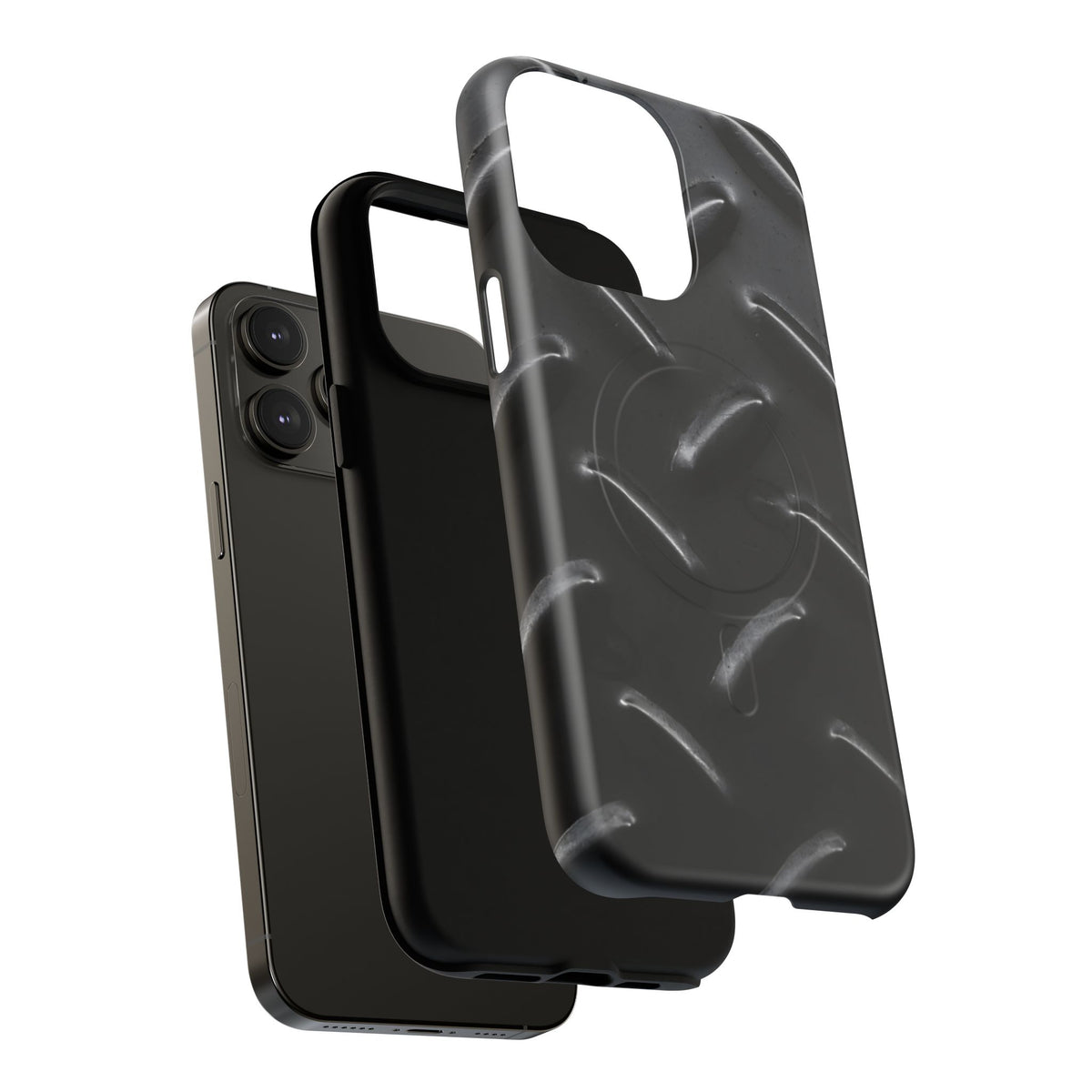 Protective Magnetic Phone Case – Blackout Plate
