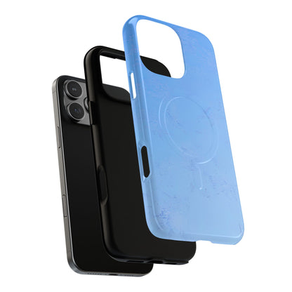 Protective Magnetic Phone Case – Azure Fade