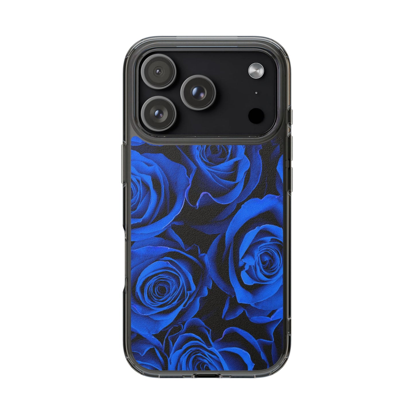 Clear Phone Case – Midnight Bloom