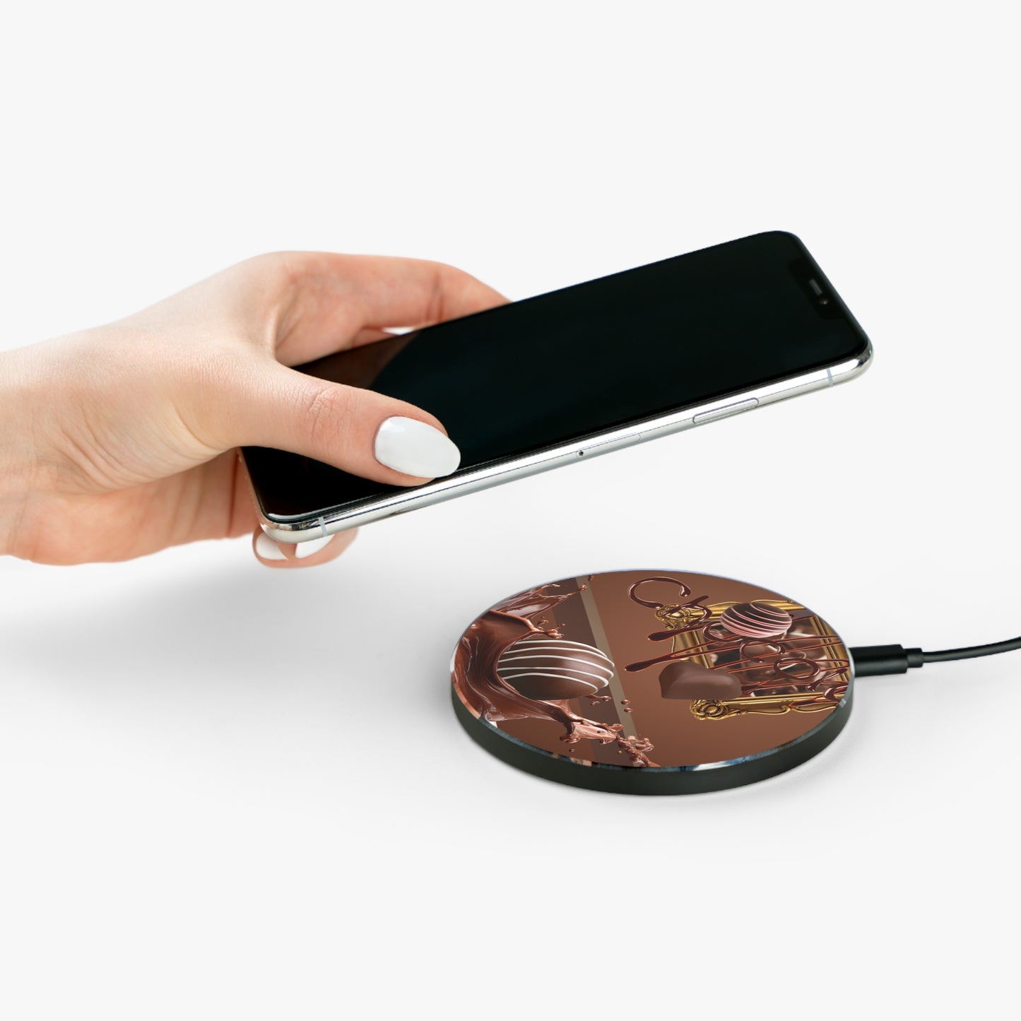 Wireless Charger – Chocolate Truffle