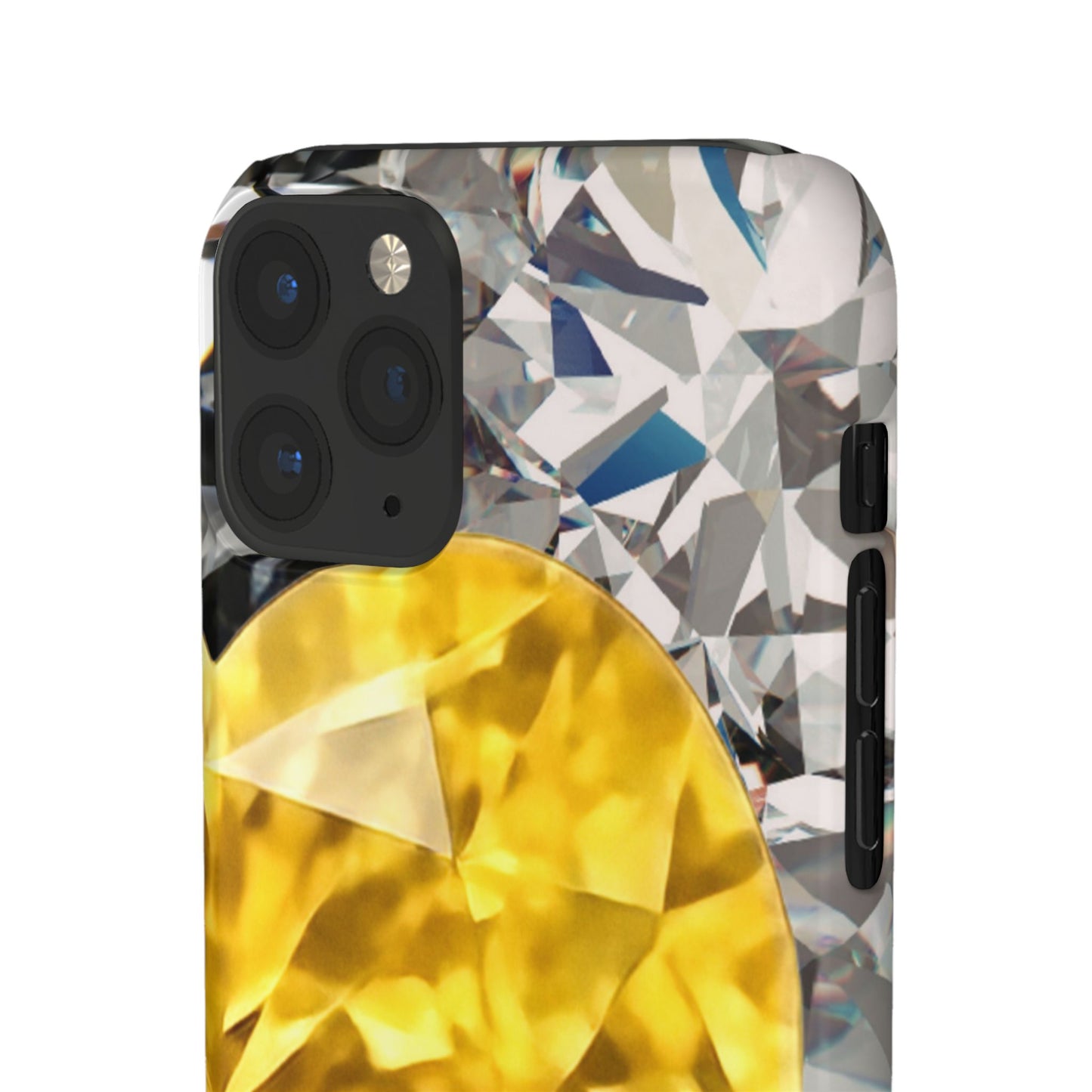 Snap Phone Case – Heart of Gold