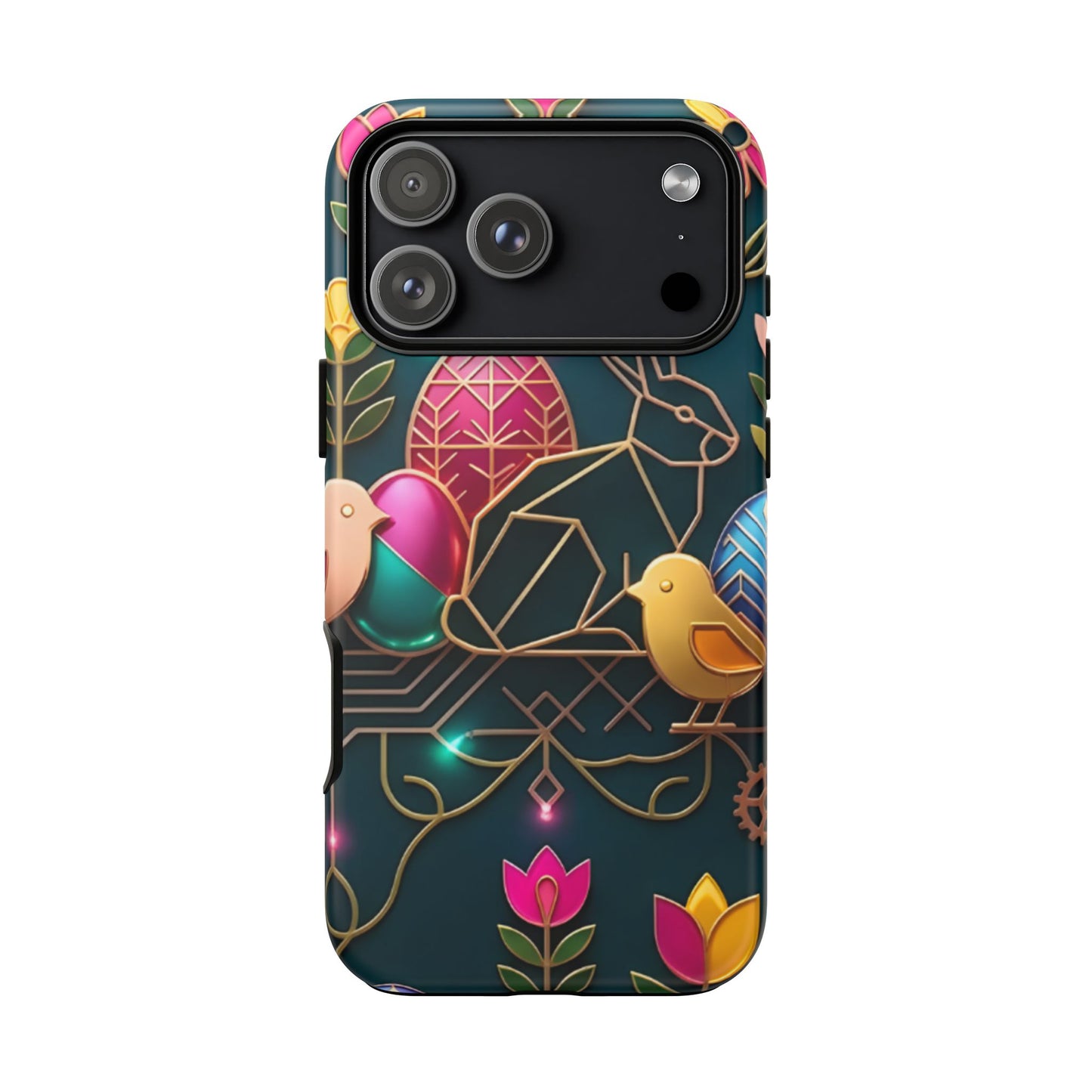 Protective Phone Case – Jeweled Garden