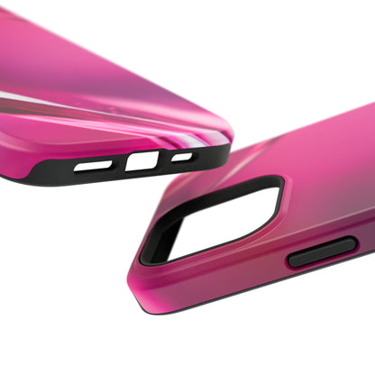 Impact-Resistant Phone Case – Magenta Motion