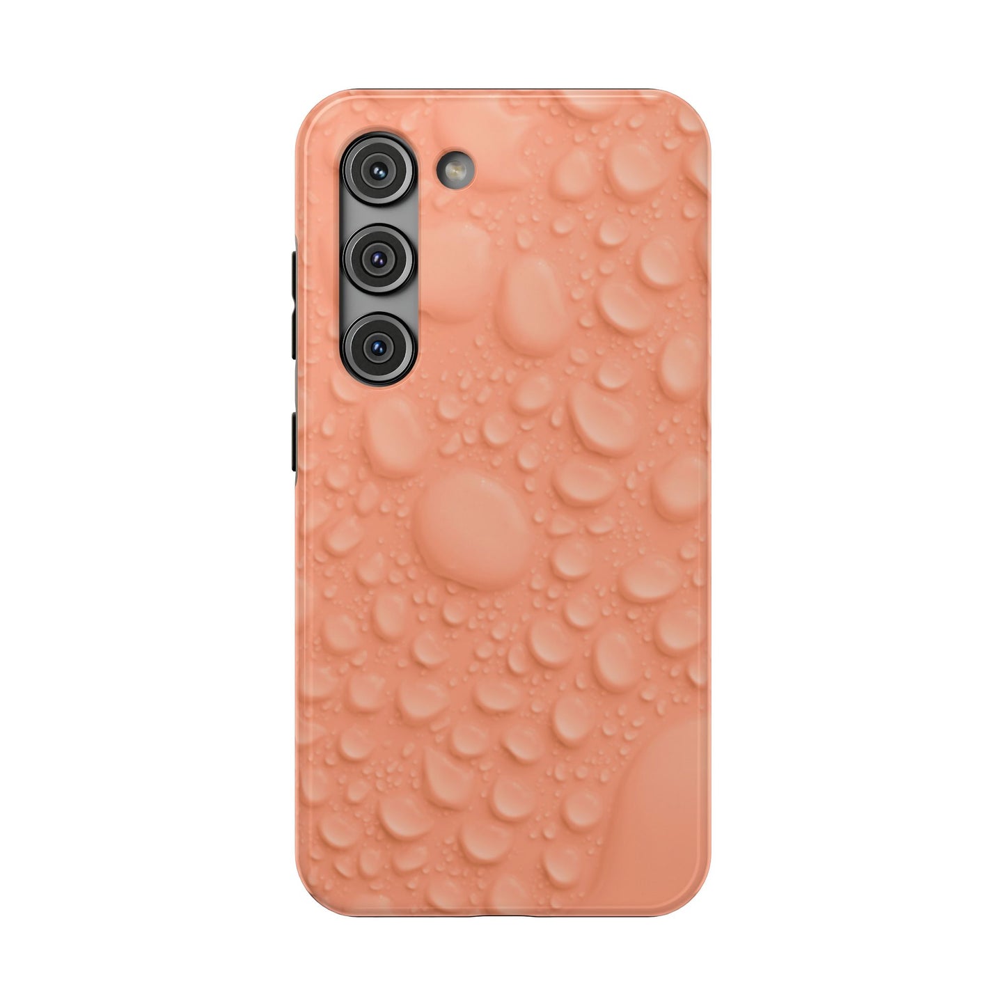 Impact-Resistant Phone Case – Apricot Rain