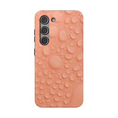 Impact-Resistant Phone Case – Apricot Rain