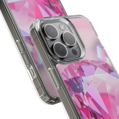 Clear Phone Case – Pink Ice