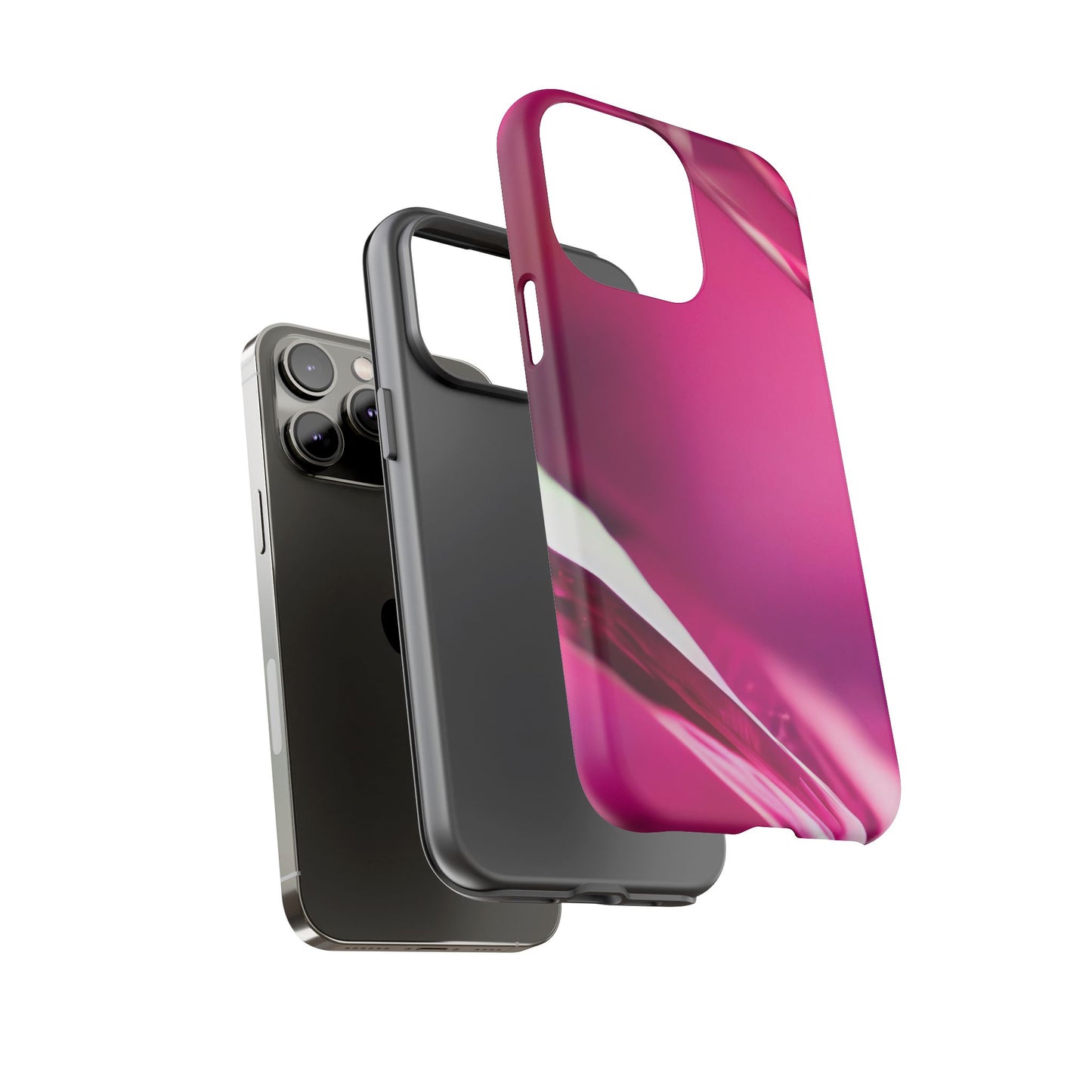 Protective Phone Case – Magenta Motion