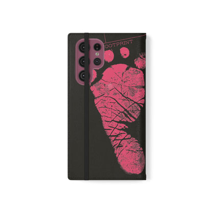 Flip Case – Mom’s Little Pink Footprints