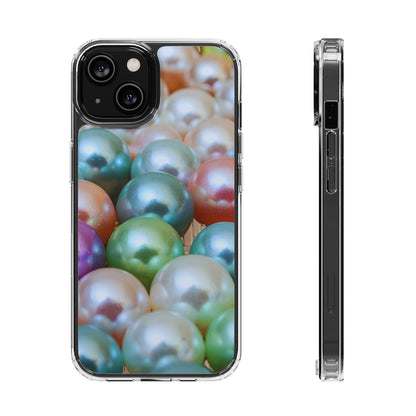 Clear Phone Case – Pearl Pop