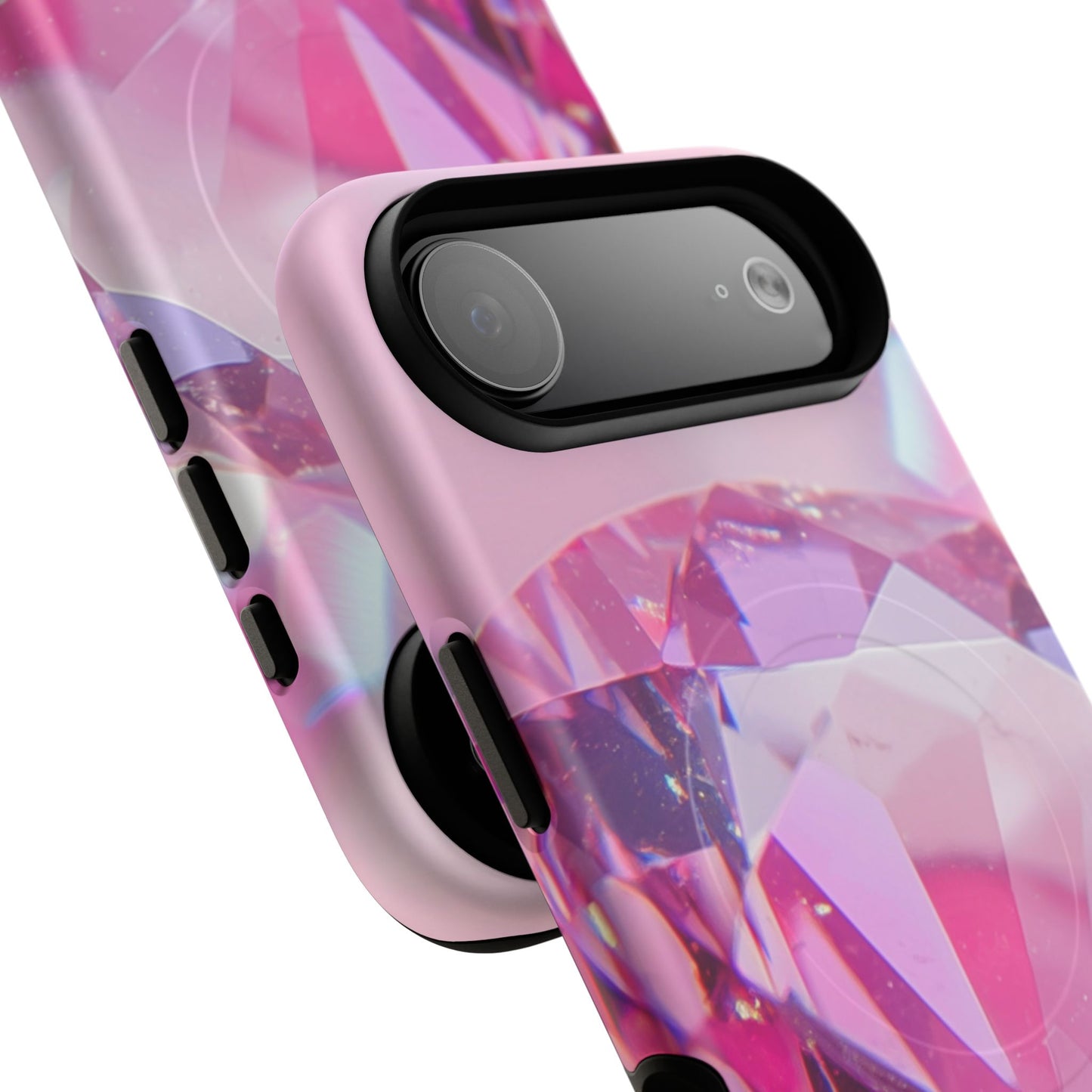 Protective Magnetic Phone Case – Pink Ice