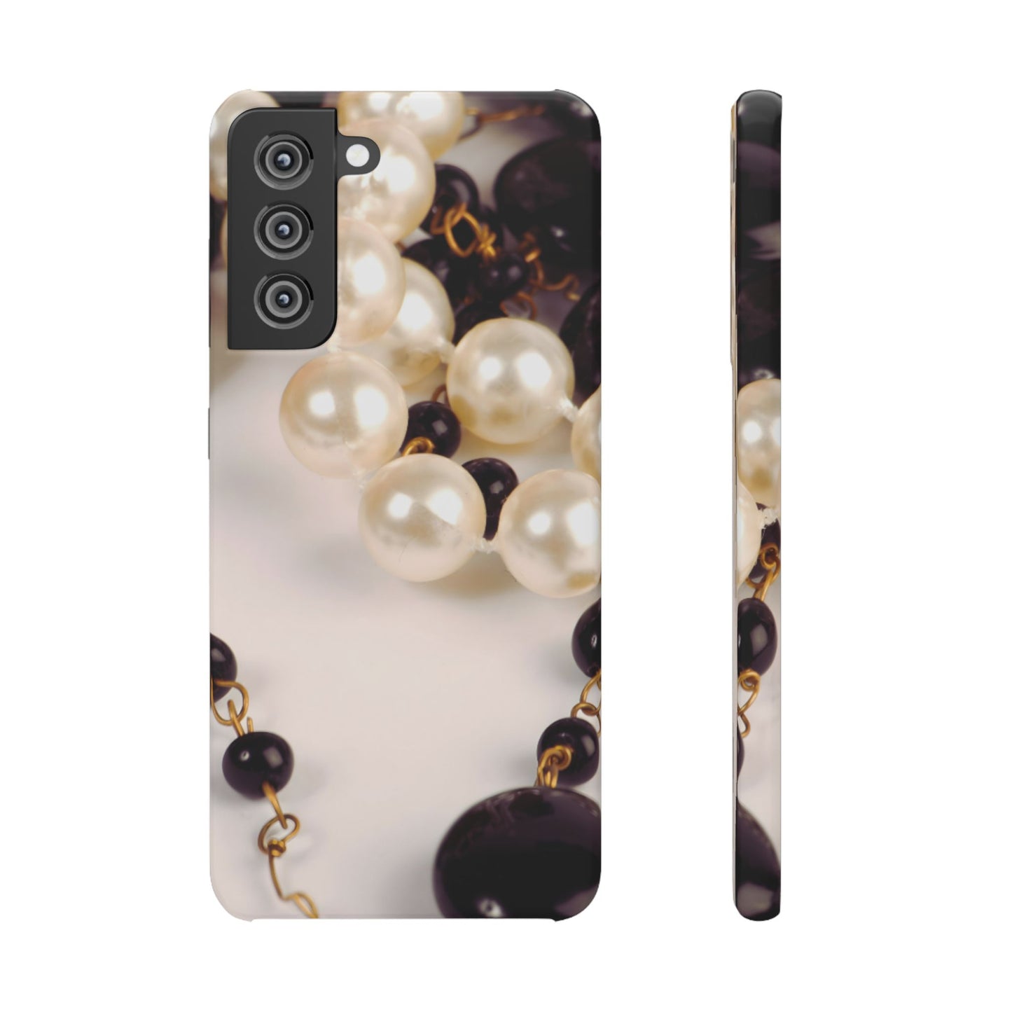 Snap Phone Case – Noir Pearl
