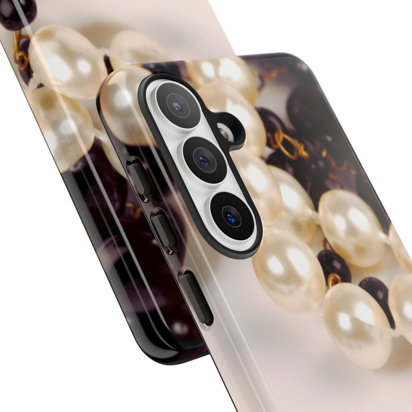 Protective Phone Case – Noir Pearl