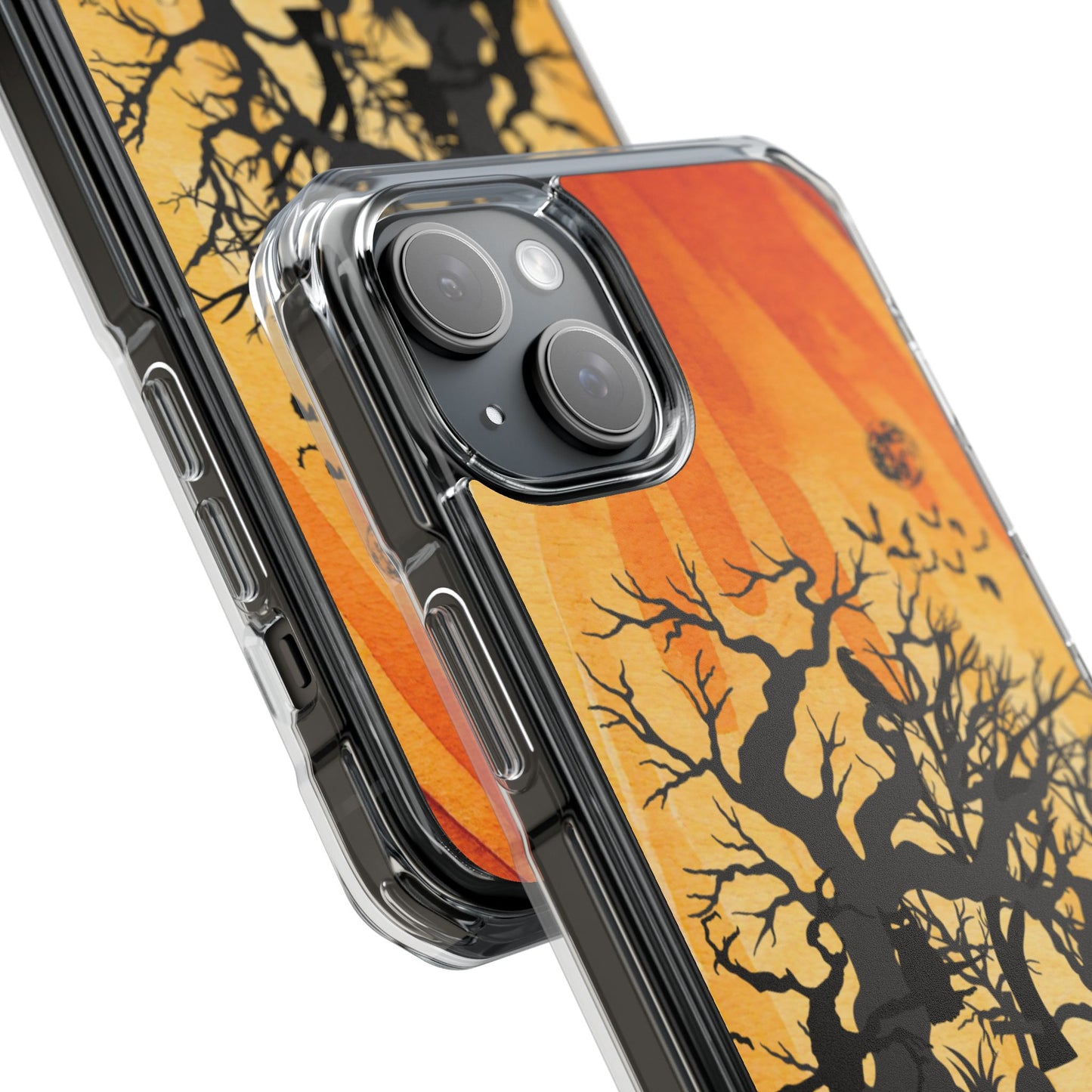 Clear Magnetic Phone Case – Hollow Night