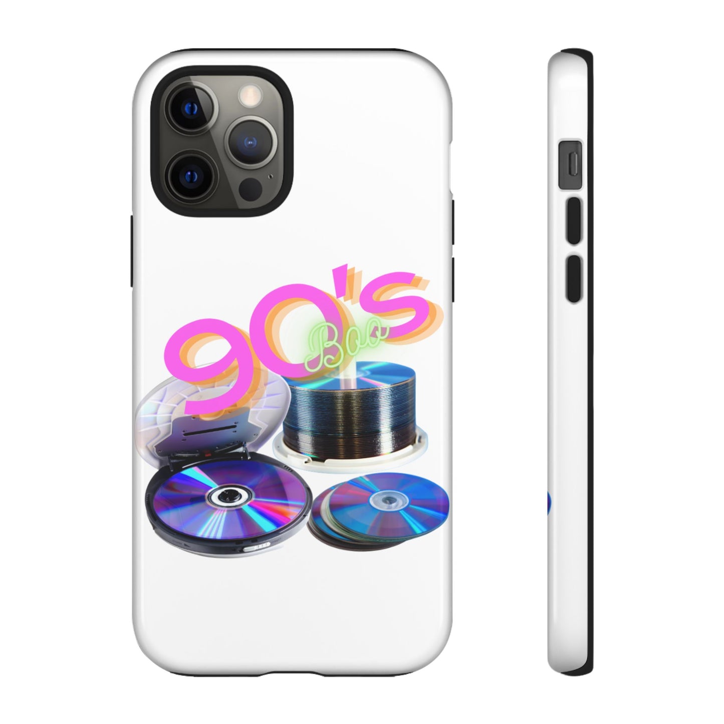 Protective Phone Case – 90s Spin