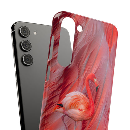 Snap Phone Case – Scarlet Plume
