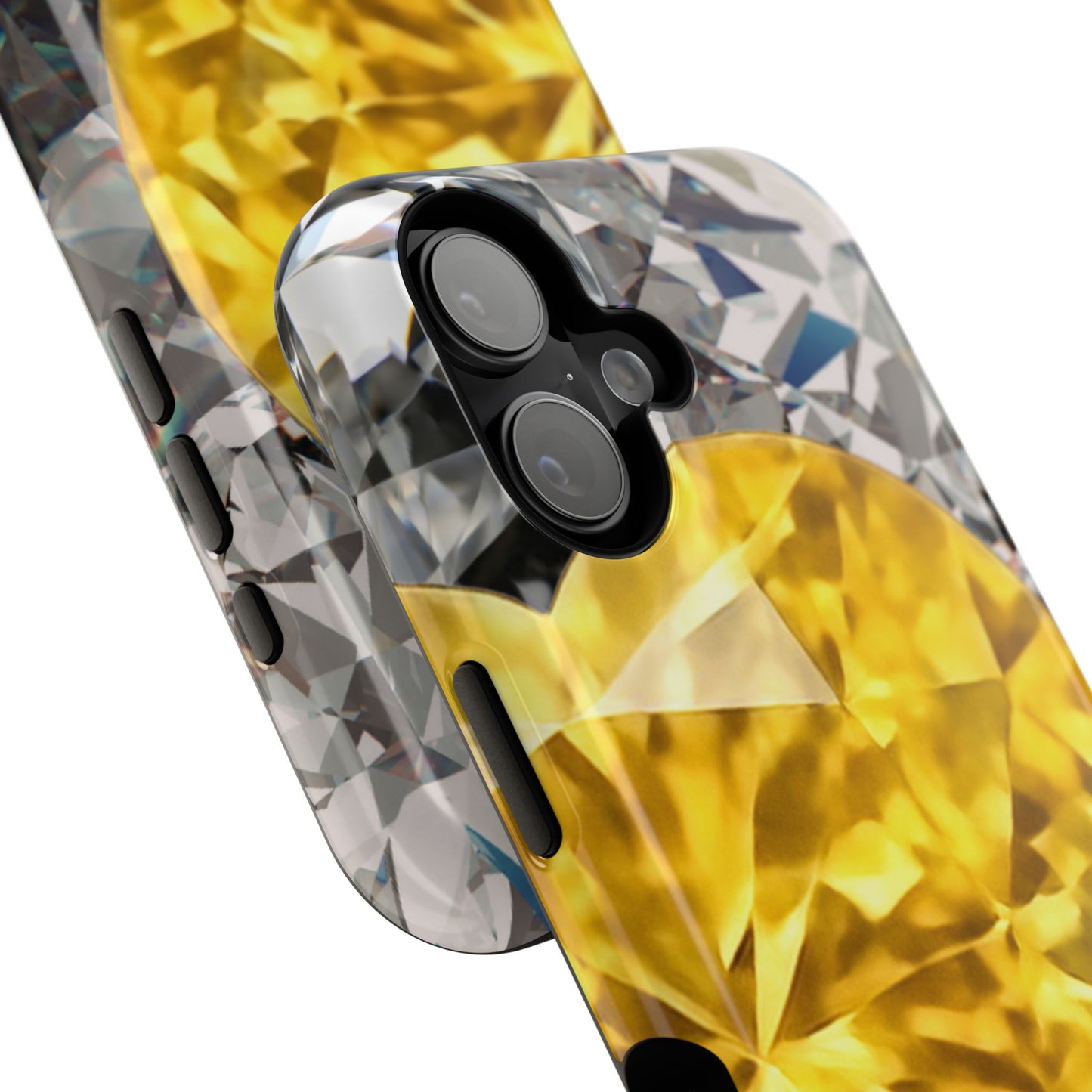 Impact-Resistant Phone Case – Heart of Gold