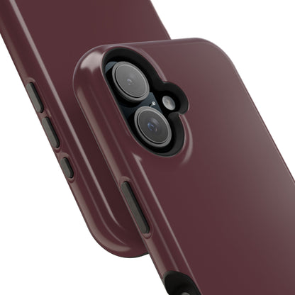 Wireless-Charging Compatible Case – Mulled Wine – Compatible with iPhone 13–17 & Samsung Galaxy S25–S26 Series